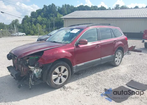 2011 Subaru Outback 2.5I Premium из США, поврежденный, VIN 4S4BRBCC5B3403212
